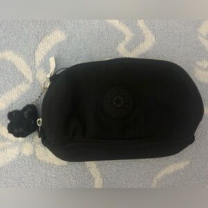 Kipling Black Cosmetic Case w/ Keychain